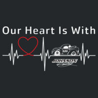 OUR HEART IS WITH - Heavy Blend™ Hooded Sweatshirt - Heavy Blend™ Youth Hooded Sweatshirt Design