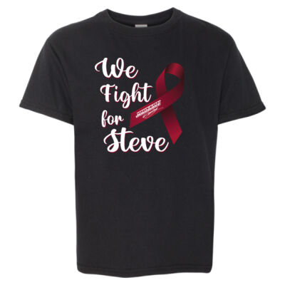WE FIGHT FOR STEVE - Softstyle® Youth T-Shirt Thumbnail