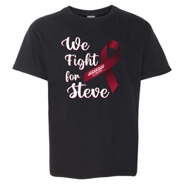 WE FIGHT FOR STEVE - Softstyle® Youth T-Shirt Thumbnail