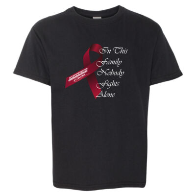 NOBODY FIGHTS ALONE - Softstyle® Youth T-Shirt Thumbnail
