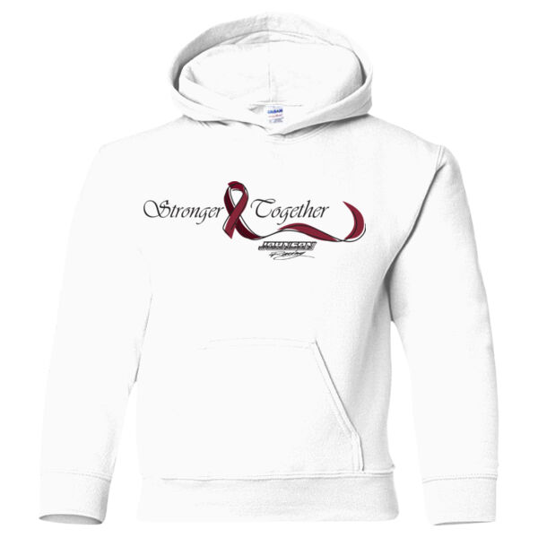 STRONGER TOGETHER - Heavy Blend™ Youth Hooded Sweatshirt Thumbnail
