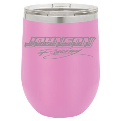 JOHNSON RACING - Polar Camel 12oz. Stemless Wine Tumbler Thumbnail