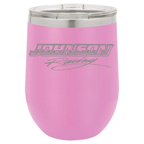JOHNSON RACING - Polar Camel 12oz. Stemless Wine Tumbler Thumbnail