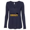 Women's Flowy Long Sleeve V-Neck Tee Thumbnail