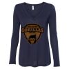 Women's Flowy Long Sleeve V-Neck Tee Thumbnail