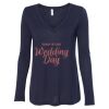Women's Flowy Long Sleeve V-Neck Tee Thumbnail