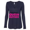 Women's Flowy Long Sleeve V-Neck Tee Thumbnail