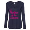 Women's Flowy Long Sleeve V-Neck Tee Thumbnail