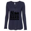 Women's Flowy Long Sleeve V-Neck Tee Thumbnail