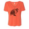 Women’s Slouchy V-Neck Tee Thumbnail