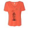 Women’s Slouchy V-Neck Tee Thumbnail