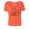 Women’s Slouchy V-Neck Tee Thumbnail