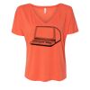 Women’s Slouchy V-Neck Tee Thumbnail