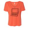 Women’s Slouchy V-Neck Tee Thumbnail