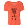 Women’s Slouchy V-Neck Tee Thumbnail