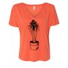 Women’s Slouchy V-Neck Tee Thumbnail