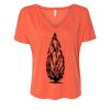 Women’s Slouchy V-Neck Tee Thumbnail