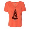 Women’s Slouchy V-Neck Tee Thumbnail