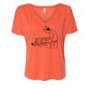 Women’s Slouchy V-Neck Tee Thumbnail