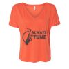 Women’s Slouchy V-Neck Tee Thumbnail