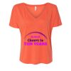 Women’s Slouchy V-Neck Tee Thumbnail