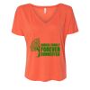 Women’s Slouchy V-Neck Tee Thumbnail