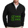 Cotton Stretch 1/4 Zip Sweater Thumbnail