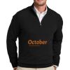 Cotton Stretch 1/4 Zip Sweater Thumbnail